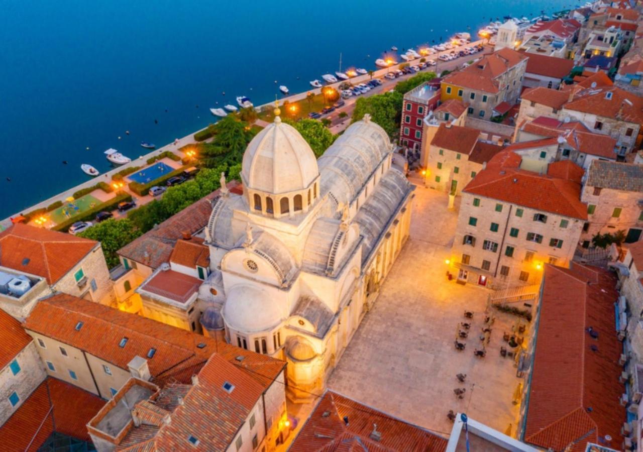 Luxury Beach Villa W Sea Sunset Views Šibenik Dış mekan fotoğraf