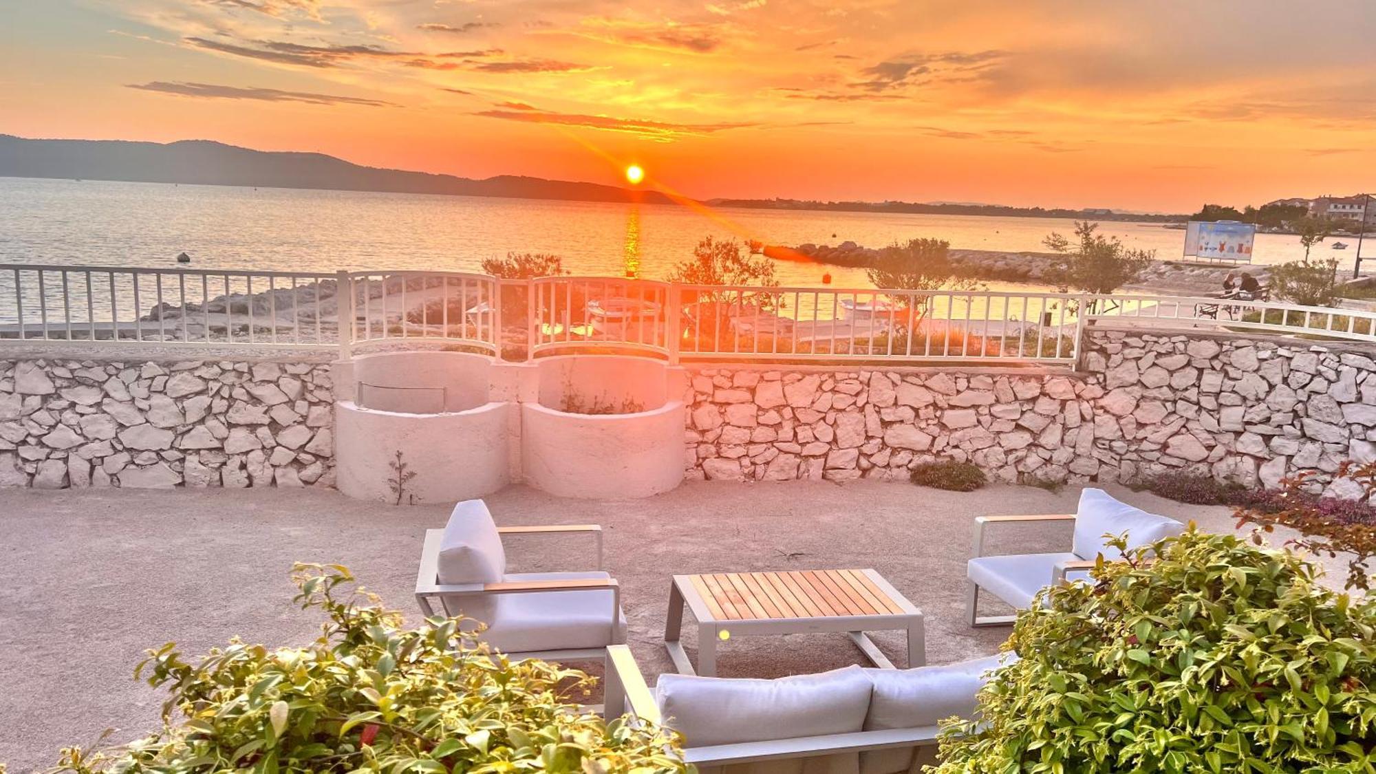 Luxury Beach Villa W Sea Sunset Views Šibenik Dış mekan fotoğraf